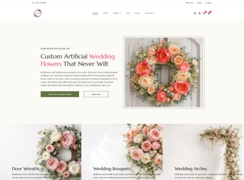 Willow Valley Designs website by Marketing Cope